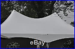 20 x 30 White Canopy Tent High Peak Frame Tent Party Event Wedding Marquee