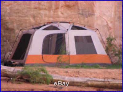 2 ROOM ~ 8 Person Cabin Tent ~ 15' x 10' x 86 Center Height ~ Our Biggest Tent