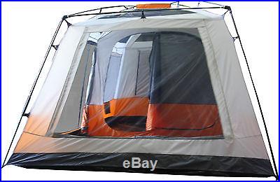 2 ROOM ~ 8 Person Cabin Tent ~ 15' x 10' x 86 Center Height ~ Our Biggest Tent