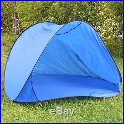 2 x Portable Pop Up Beach Canopy Sun Shade Shelter Outdoor Tents