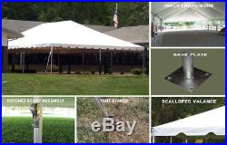 30'x45' Celina Tent Classic Series Frame Tent Complete for Wedding Outdoor Event