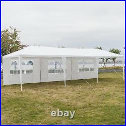 30x10ft Heavy Duty Outdoor Canopy Party Wedding Tent Gazebo Carport with7 Sidewall