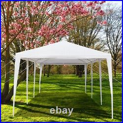 30x10ft Heavy Duty Outdoor Canopy Party Wedding Tent Gazebo Carport with7 Sidewall