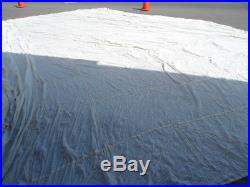 32' White Parachute Canopy withLines (Cotton/Poly Blend) GREAT WEDDING CANOPY