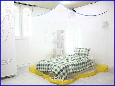 360 x 210 x 200cm 7~8 p White Portable Mosquito Net Canopy Indoor Outdoor Large