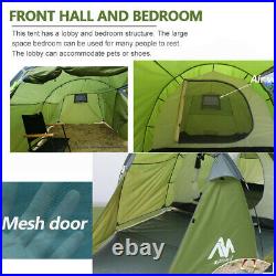 3-4 Person Family Camping Tent Tunnel Cabin Waterproof Shelter Hiking Travelling