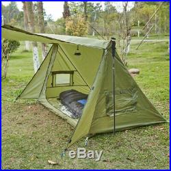 4Season Tent Ultralight Shelter Bushcrafters Survivalists Camping Hunting Hiking