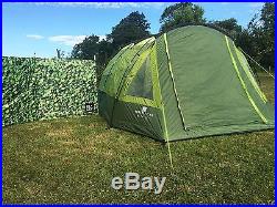 4 Berth Tent Family camping/ Festival Four Person OLPRO Abberley XL (Green)