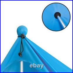 4-Person Beach Tent Sun Shade Shelter Outdoor Camping Fishing BBQ Sports Events