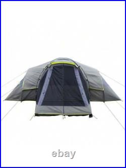 522260210cm Can Accommodate 10 People Three Rooms Polyester Camping Tents Grey