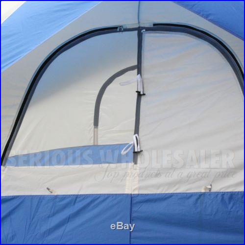 5 6 Person Camping All Season Outdoor 2 Room Domed Easy Family Tent 71'' High