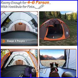 5-6 Person Outdoor Camping Tent Waterproof Automatic Instant Pop Up Canopy Tent