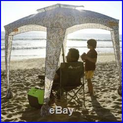 6X6 Beach Tent Elegant EasyGo Set-up Cabana Canopy Keeps Comfortable Umbrella