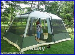 6-10 Persons Outdoor Multi-FunctionAgainst Storm UV Protection Camping Tent