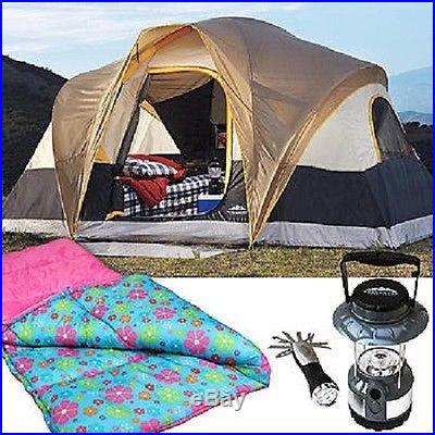 6 PERSON TENT MAN CAMPING FAMILY OUTDOOR WATERPROOF BACKPACKING HIKING FISHING
