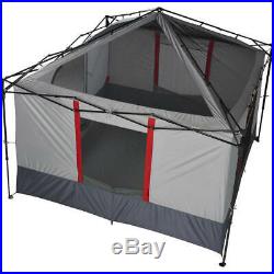 6-Person Straight-Leg Canopy Family Camping Outdoor Shelter Trail Tents Portable