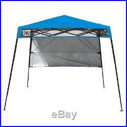 6 ft. X 6 ft. Blue Compact Backpack Canopy Shade Outdoor Camping Pop-up Tent NEW