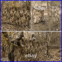 75D Camo Burlap Camouflage Netting Covers Military Mesh Fabric Nets Sun Shelter