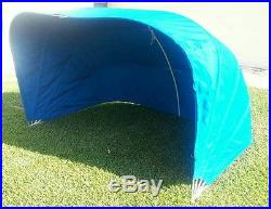 7.5' Commercial Grade Accordion Style Beach Tent Cabana Umbrella Shade Canopy