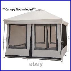 7-Person 2-in-1 Screen House Connect Tent with 2 Doors, Canopy Sold