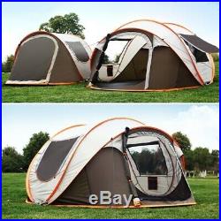 8 Person Outdoor Camping Tent Waterproof Auto Setup UV Sun Shelters Hiking