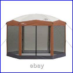 8 Person Pop up Tent Coleman Screened Canopy 12x10 Tent Instant Setup Shelter