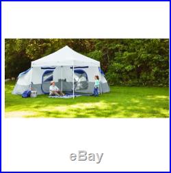 8 Person Tent L Shaped Attachment ConnecTent Straight Leg Canopy Stable Sleeping
