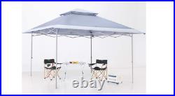 ABCCANOPY Easy Set-up 13x13 Canopy Tent 169 sq. Ft Sun Shade, Gray NEW