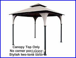 APEX GARDEN Replacement Canopy Top for 8' x 8' Gazebo #L-GZ375PST, L-GZ375PST-3