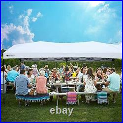 ARROWHEAD OUTDOOR 10'x20' Pop-Up Canopy & Instant Shelter Easy One Person Set