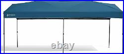 ARROWHEAD OUTDOOR 10x20 Heavy-Duty Pop-Up Canopy & Instant Shelter (Blue)