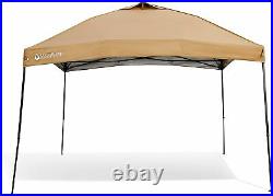 ARROWHEAD OUTDOOR 12x12 Pop-Up Canopy & Instant Shelter (Tan)