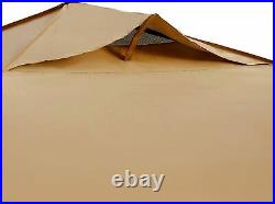 ARROWHEAD OUTDOOR 12x12 Pop-Up Canopy & Instant Shelter (Tan)