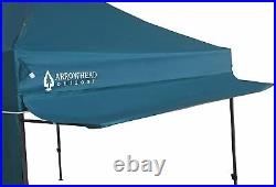 ARROWHEAD Outdoor 10x10 Heavy-Duty Pop-Up Canopy, Instant Shelter (Blue)