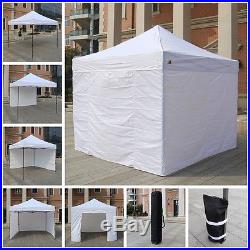 AbcCanopy 8x8 commercial pop up canopy gazebo Tent with Roller bag &Full Sidewalls