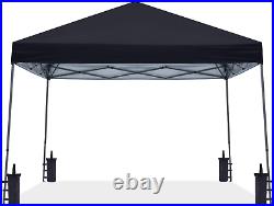 Abccanopy Stable Pop Up Outdoor Canopy Tent, Black