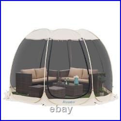 Alvantor 12'X12' Pop Up Screen House Room Pop Up Shelter Outdoor Canopy