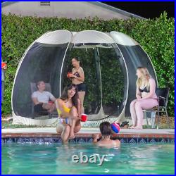 Alvantor 4-6 Person Pop Up Screen House Camping Tent Mesh Canopy 10'x10' Used