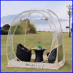 Alvantor 6' x 6' Bubble Tent Outdoor Camping Canopy Pop Up Gazebo Tent Used