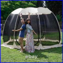 Alvantor 8-10 Person Screen House Tent Pop Up Canopy Outdoor Gazabo 12'x12