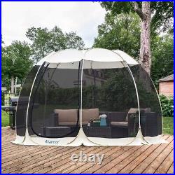 Alvantor 8-10 Person Screen House Tent Pop Up Canopy Outdoor Shelter 12'x12
