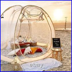 Alvantor Bubble Tent Dome Clear Dome Outdoor Igloo for Winter Backyard 10'x10