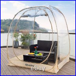 Alvantor Clear Bubble Tent Instant Igloo Outdoor Pod Pop Up Halloween Gift