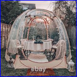 Alvantor Pop Up Bubble Tent Clear Dome Patio Camping Pod 10'x10' Halloween