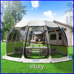 Alvantor Pop Up Screen House Room Outdoor Camping Tent Canopy Gazebo 2-15 Person