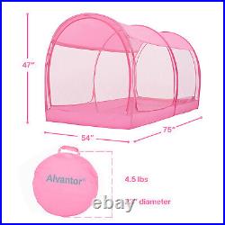 Alvantor Privacy Sleep Shelter Bed Tent Mesh Curtain Canopy Dream