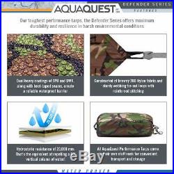 Aqua Quest Defender Tarp 100% Waterproof Heavy Duty Nylon Bushcraft Surviva