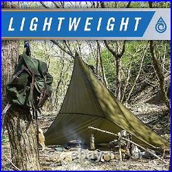 Aqua Quest Safari Tarp 100% Waterproof Lightweight Silnylon Bushcraft Camping