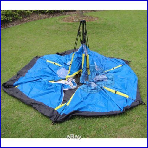 Automatic Instant Outdoor Pop up Family Large Tent for 6 People Hiking Camping