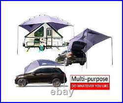 Awning Canopy SUV RVing Car Camping 2 Sandbag Tear Resistant Blue
